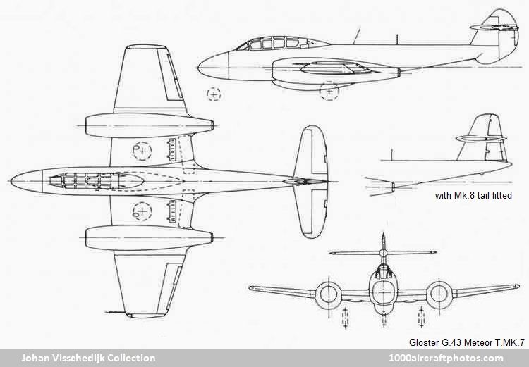 Gloster G.43 Meteor T.Mk.7